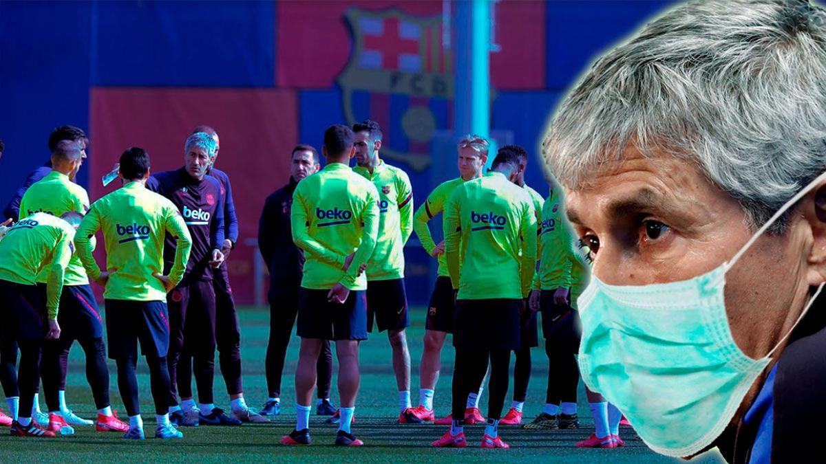 La 'nueva normalidad' de Setién: su pretemporada en el Barça