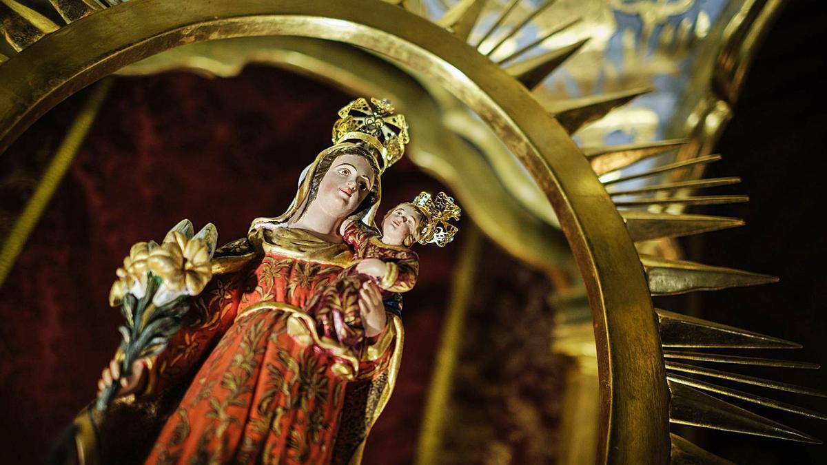 Imagen de Nuestra Señora de Abona.