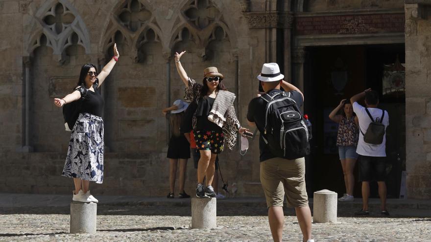 Acabat Temps de Flors, els turistes continuen a Girona