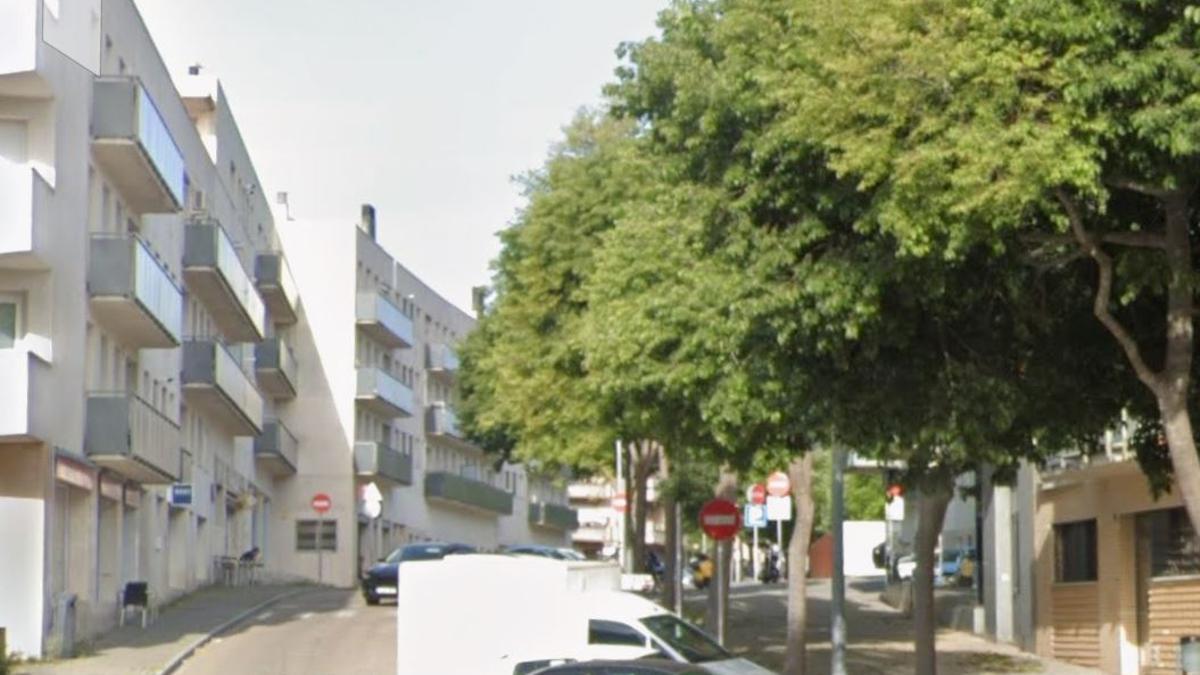 La zona de Sant Feliu on s'ha produït l'incendi.