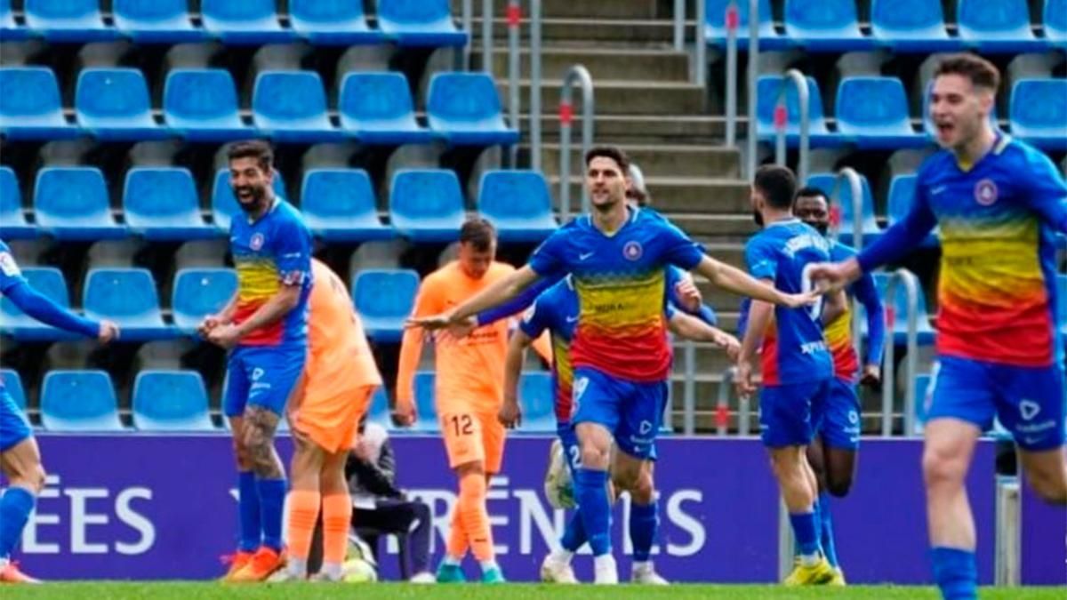 El FC Andorra se encuentra en la mitad de la tabla de LaLiga SmartBank