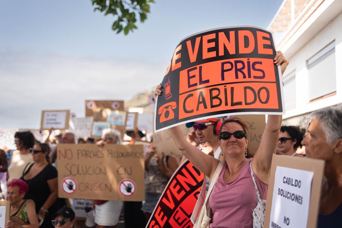 Los vecinos de El Pris se manifiestan