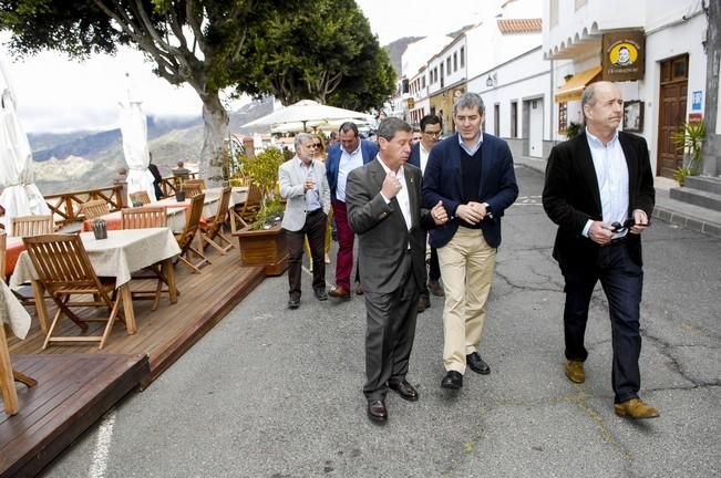 VISITA DE FERNANDO CLAVIJO A TEJEDA