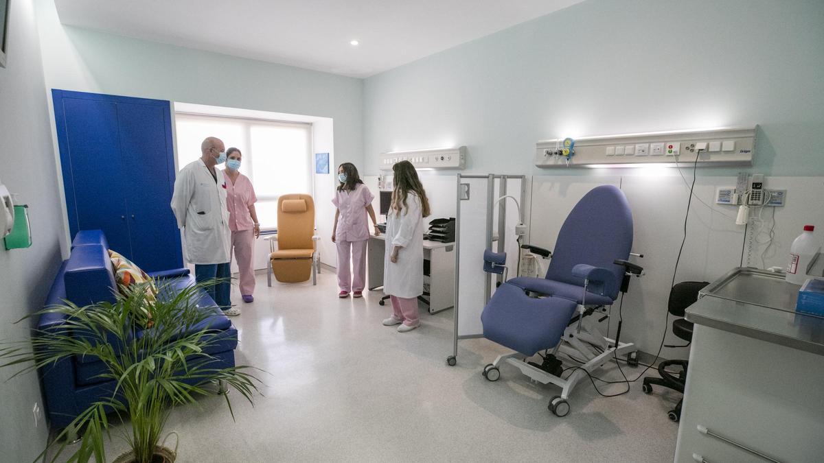 La sala amable para atender a víctimas de agresiones machistas del Hospital Can Misses.