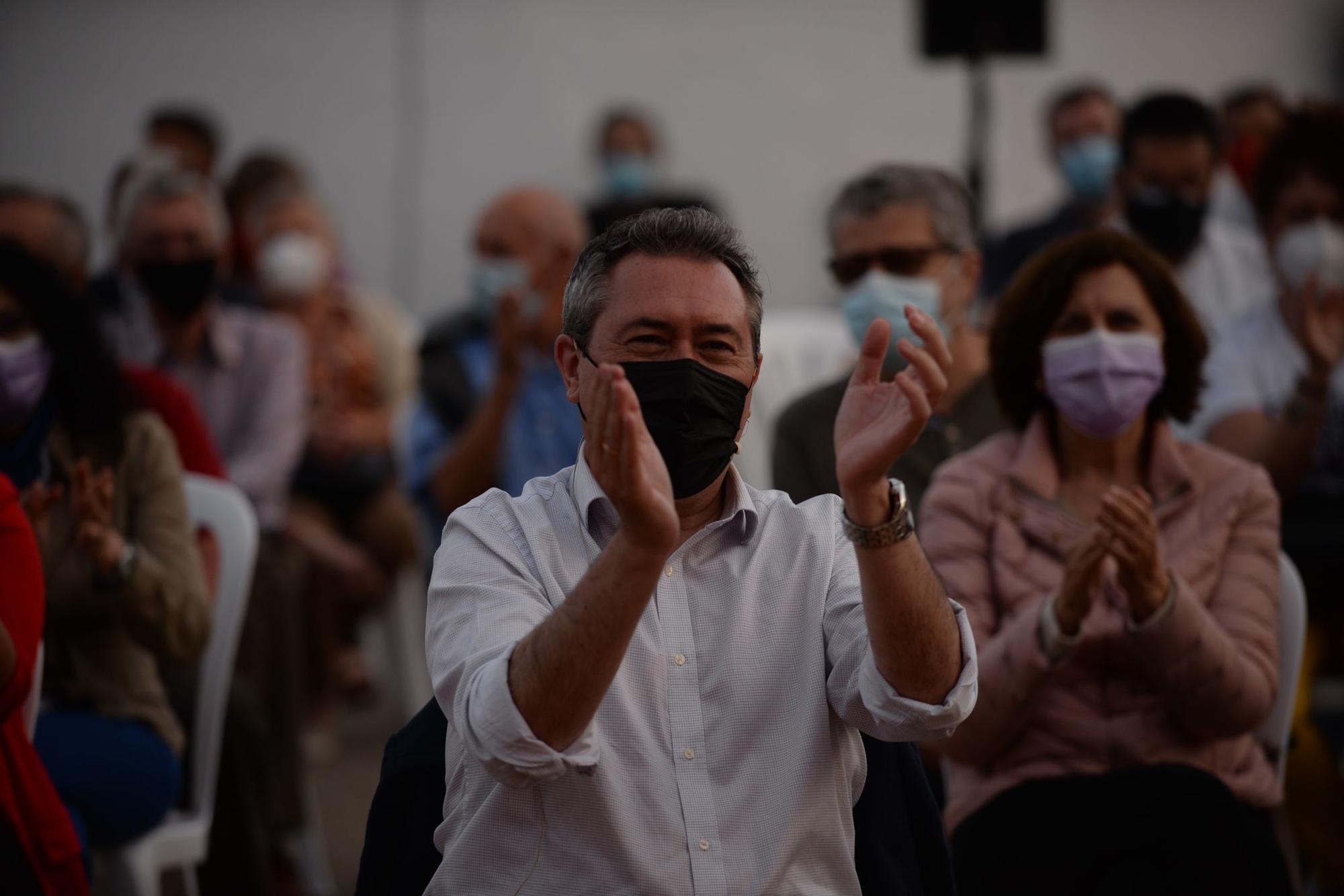 Acto de Juan Espadas en el Parque de Huelin