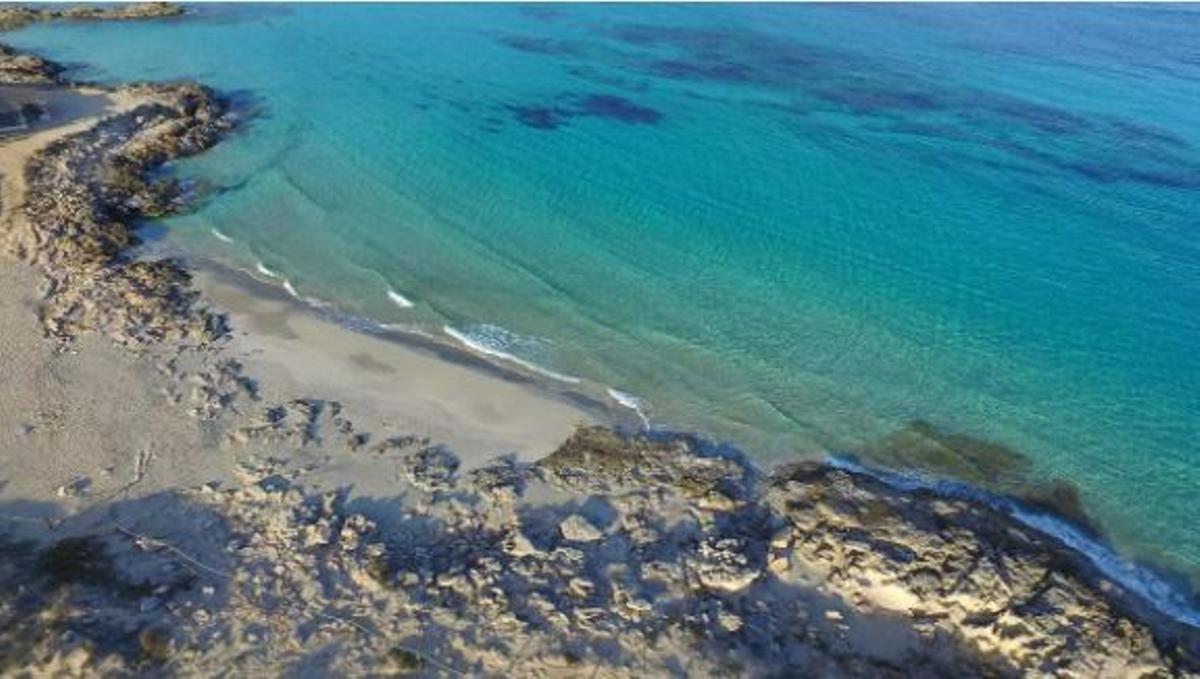 Imagen de archivo de una playa de Formentera.