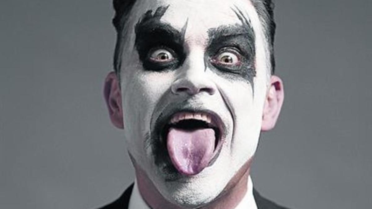 Robbie Williams, en una imagen promocional de su nueva gira.