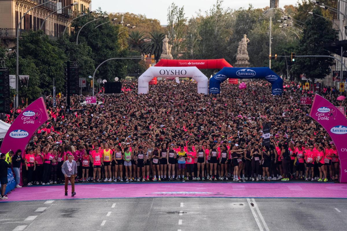 Búscate en la Cursa de la Dona: el gran evento con récord de participación y recorrido renovado