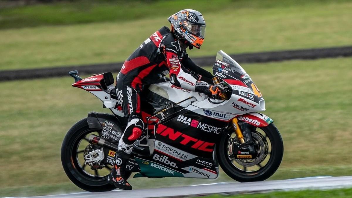 Aron Canet, piloto del Fantic Racing