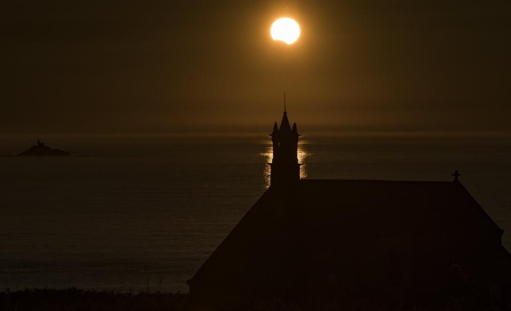 Eclipse solar en Francia occidental