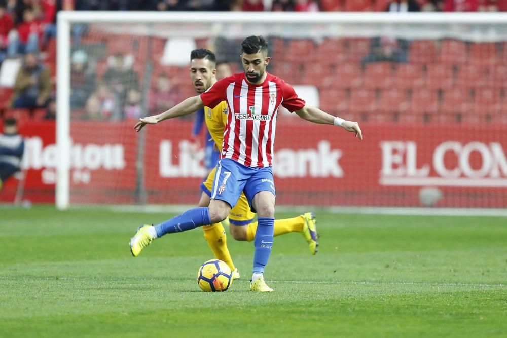 El partido entre el Sporting y el Alcorcón, en imágenes