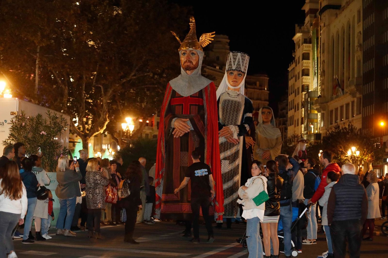 Cabalgata en Valencia para celebrar los patrimonios de la humanidad