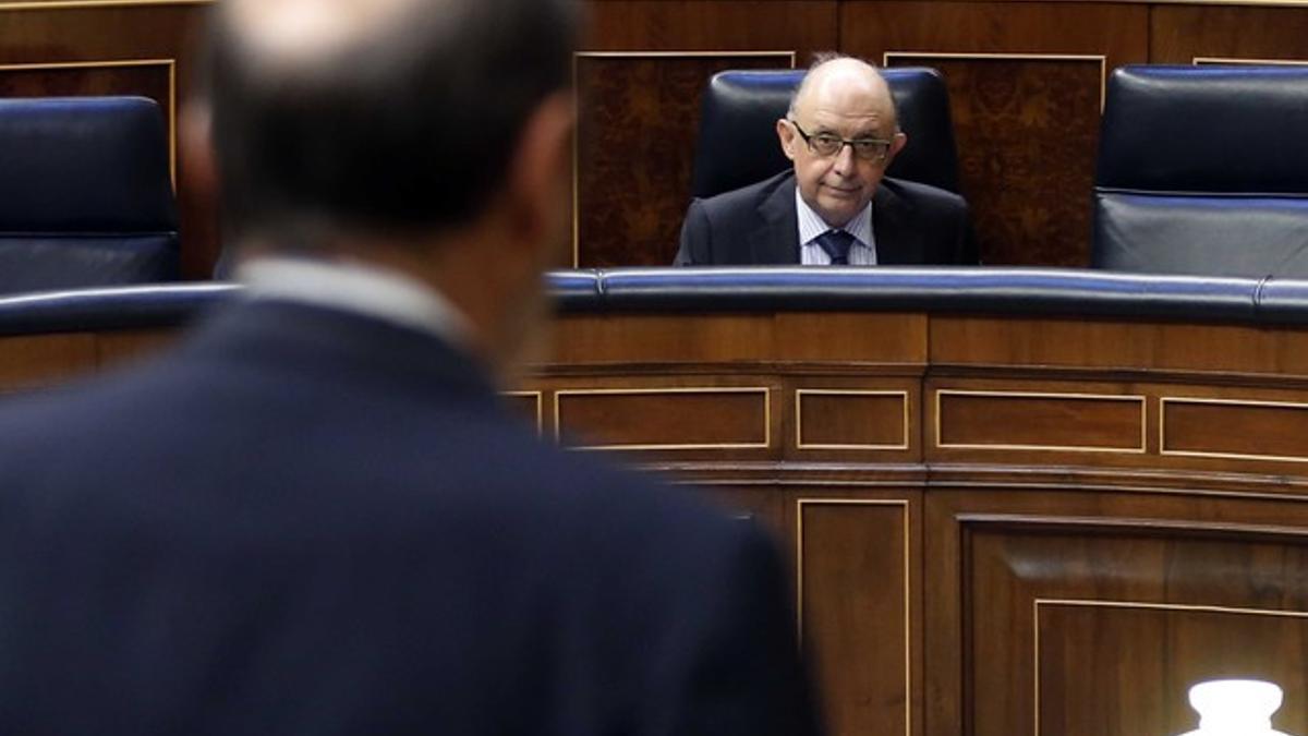 Montoro en el Congreso.