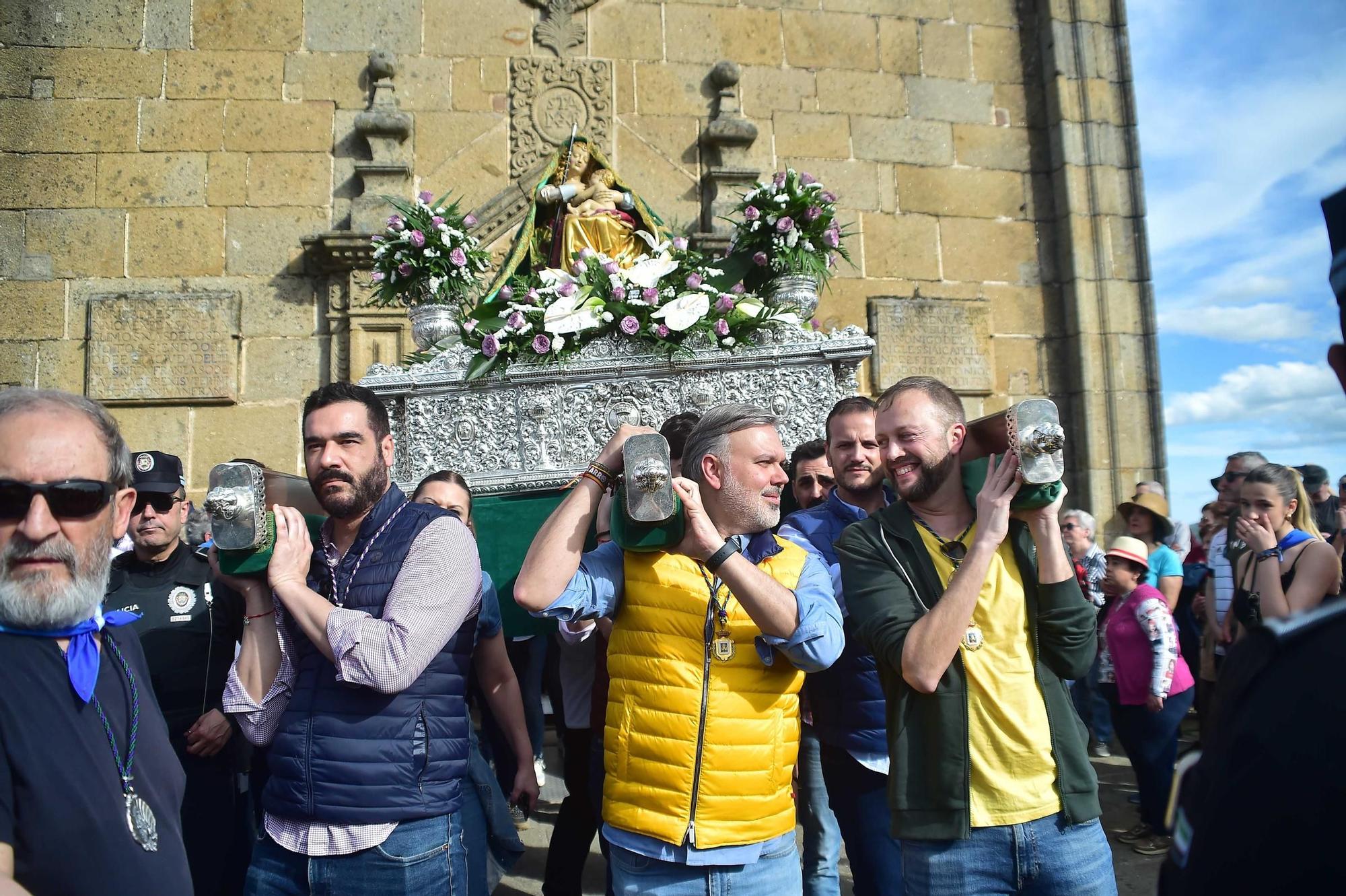 Las imágenes de la romería de la Virgen del Puerto en Plasencia