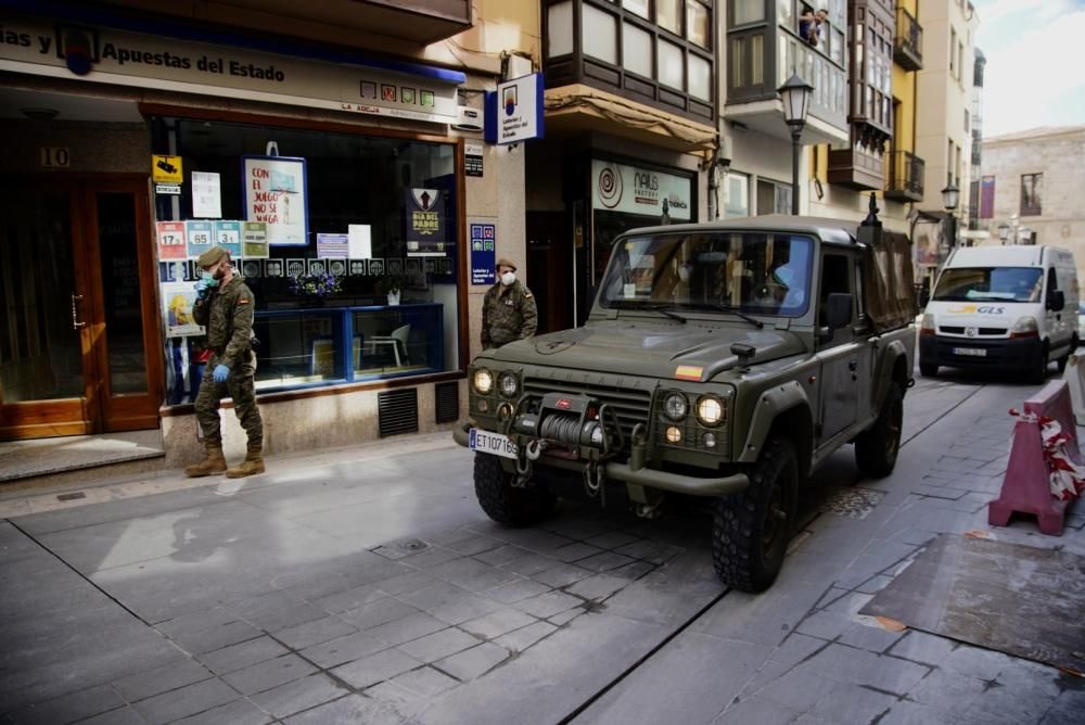 Regimiento de Artillería y Lanzacohetes en Zamora.