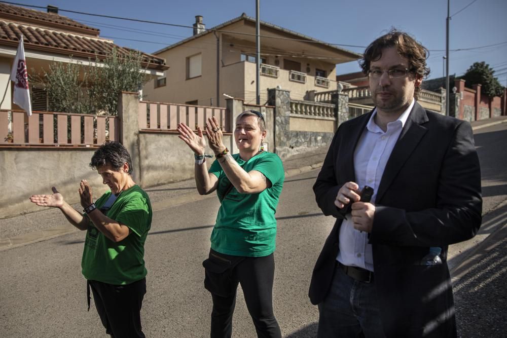 Aturen el desnonament d'una família amb menors a Caldes de Malavella