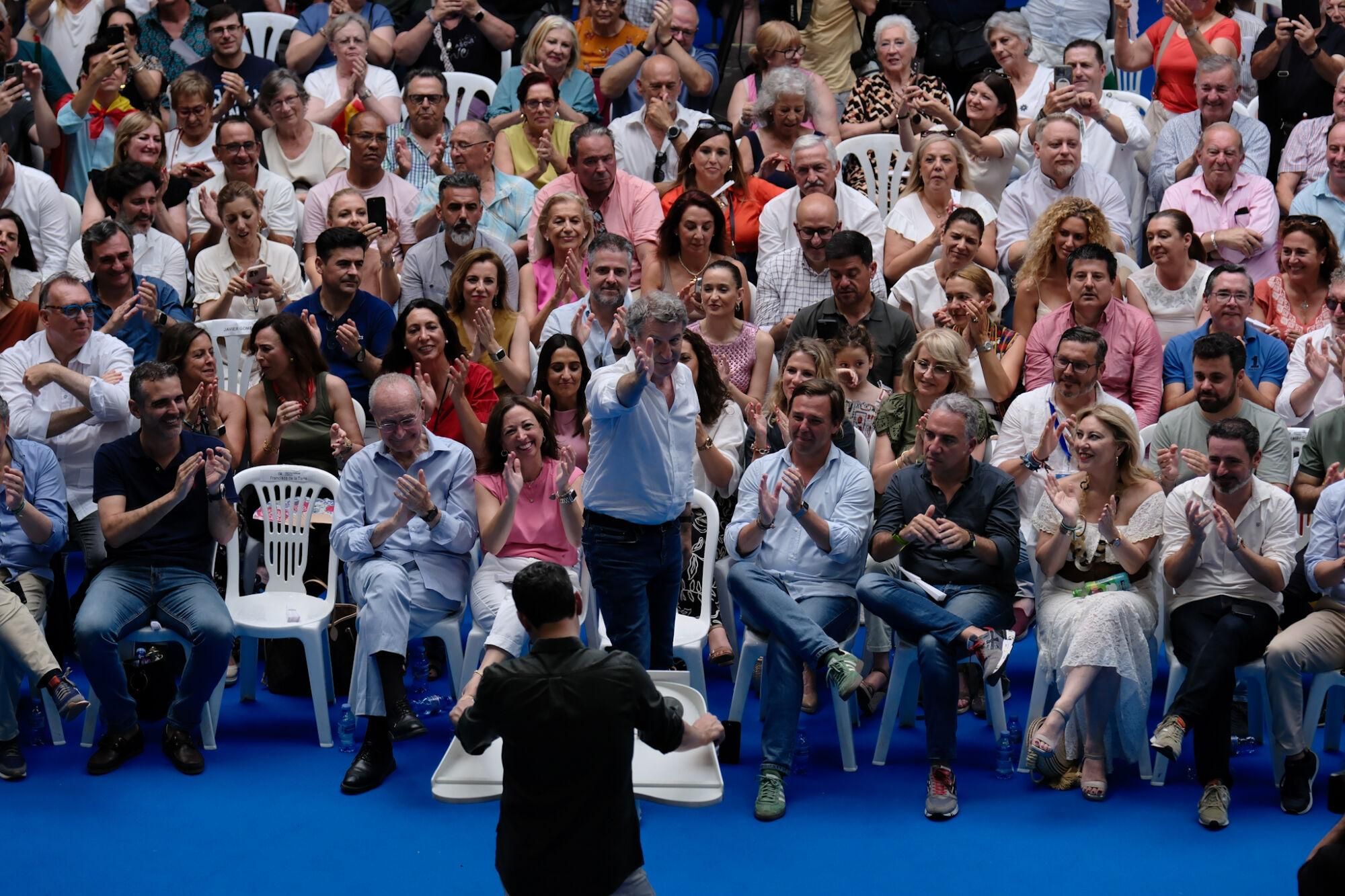 Mitin del Partido Popular en Málaga