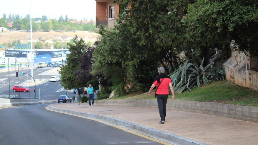 El Ayuntamiento de Zamora concluye las obras en las aceras de Cardenal Cisneros