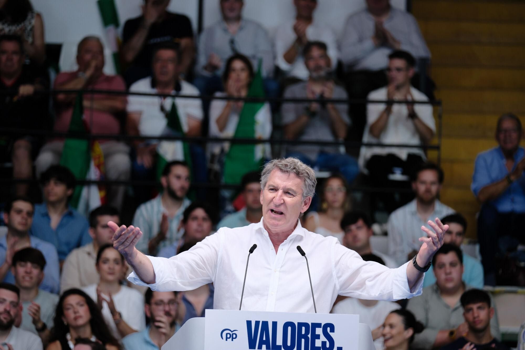 Mitin del Partido Popular en Málaga