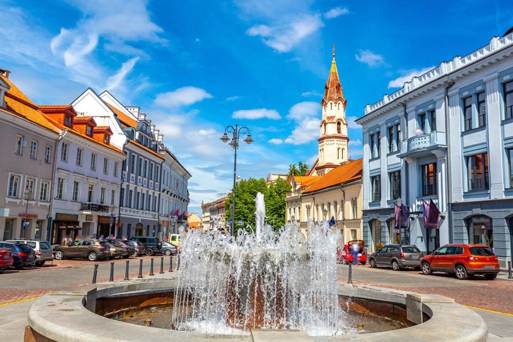 Ciudad de Vilna, en Lituania.
