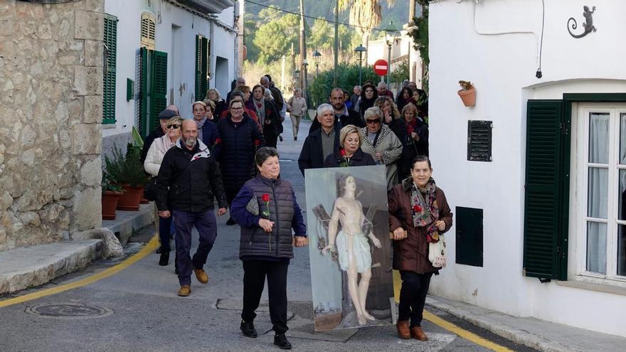 Es Capdellà lucha por mantener la procesión de Sant Sebastià