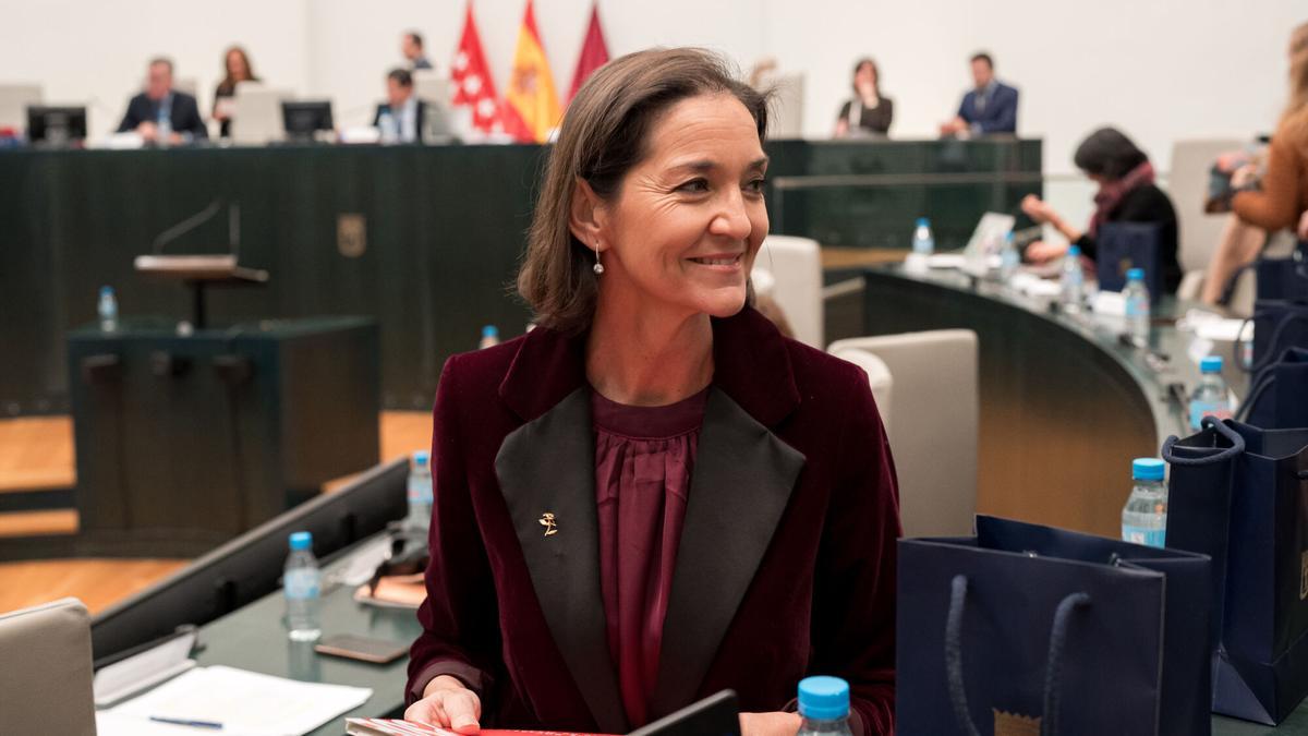 La portavoz del PSOE en el Ayuntamiento de Madrid, Reyes Maroto.