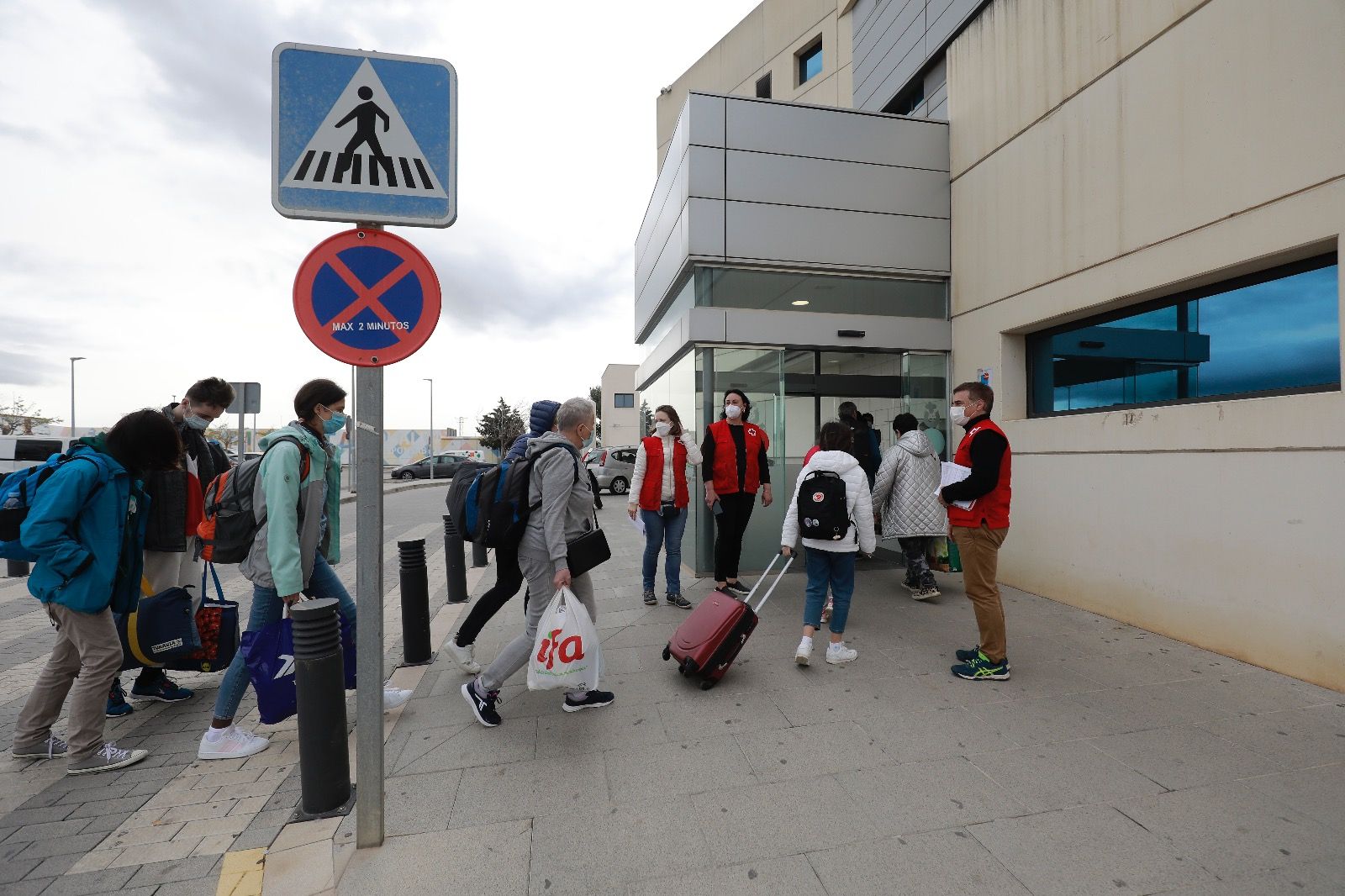 Los refugiados ucranianos se hospedan con alivio en el Sant Joan de Déu