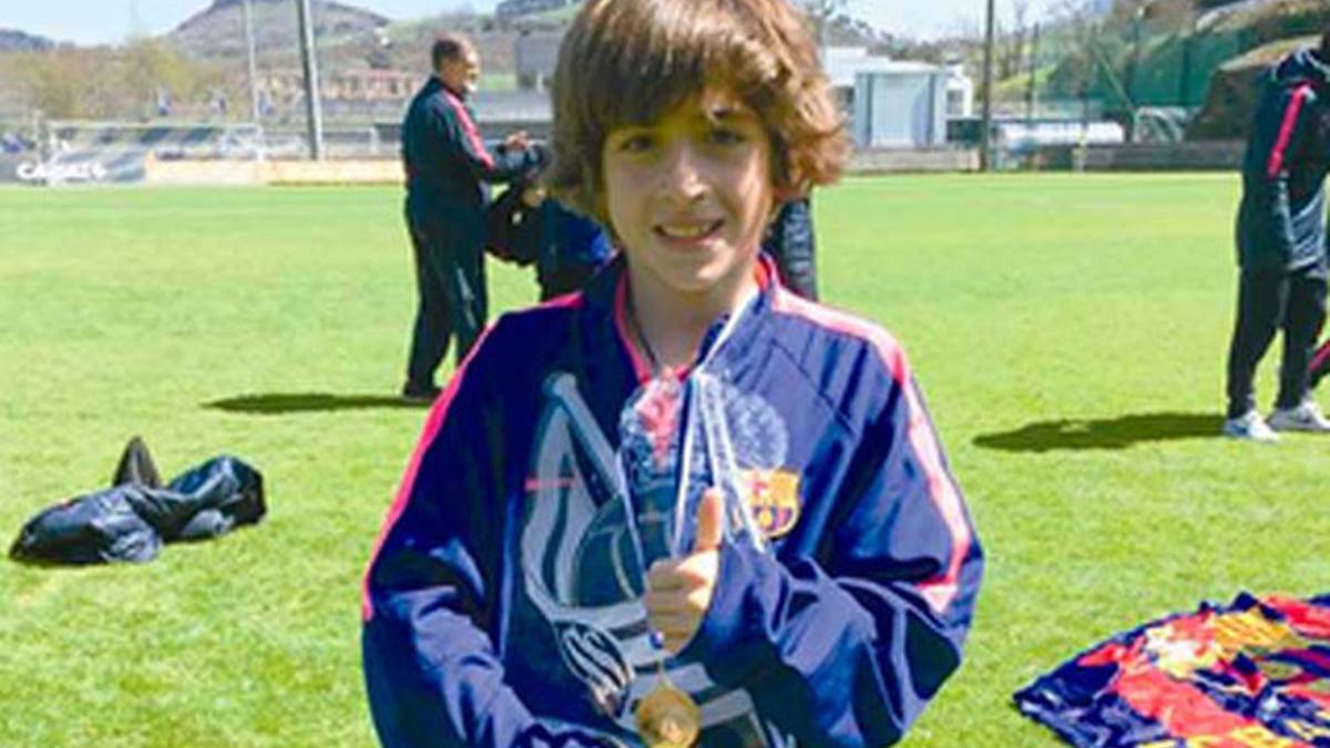 Matías Lacava, uno de los dos infantiles afectados por la sanción