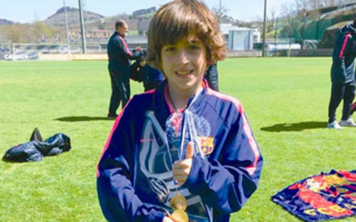 Matías Lacava, uno de los dos infantiles afectados por la sanción