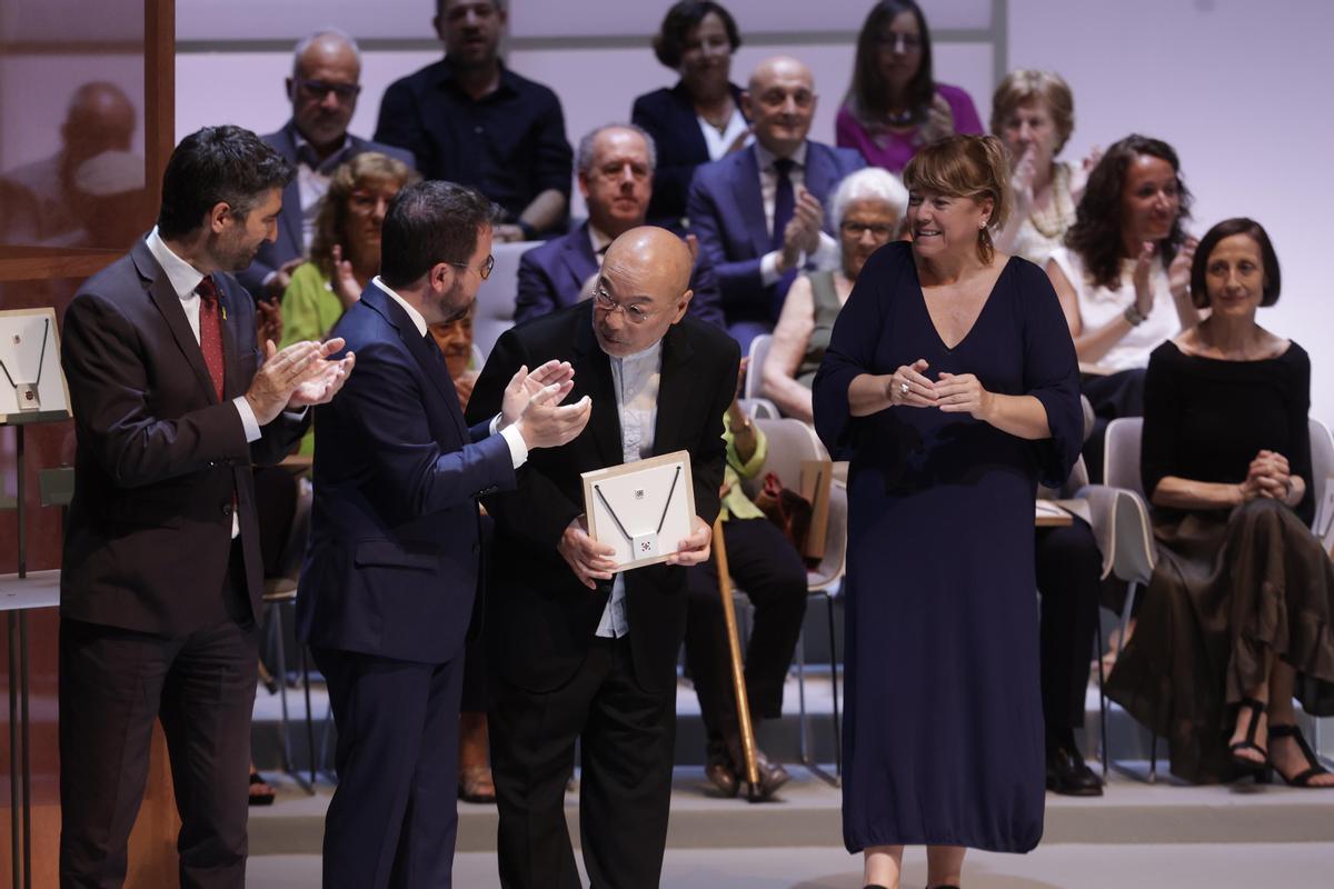 Els Estopa, premiats amb la Creu de Sant Jordi 2022.