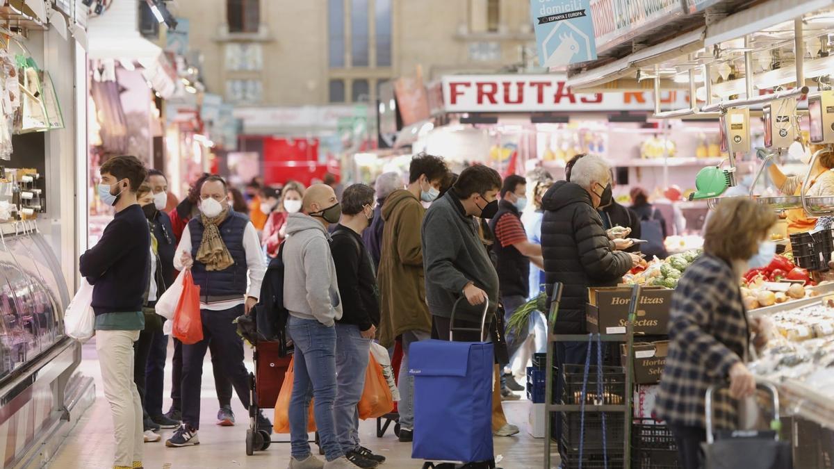 El Mercado Central, a rebosar