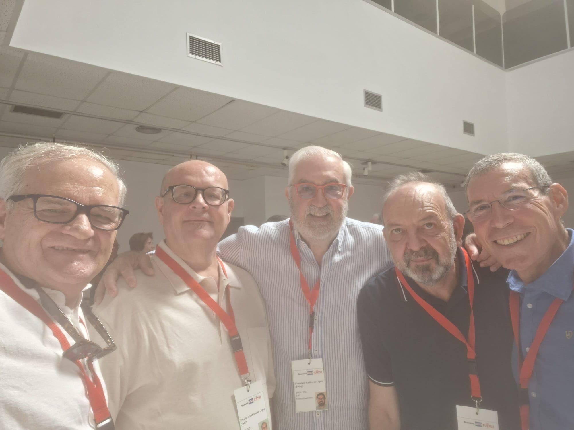 Reencuentro extrabajadores de Fujitsu