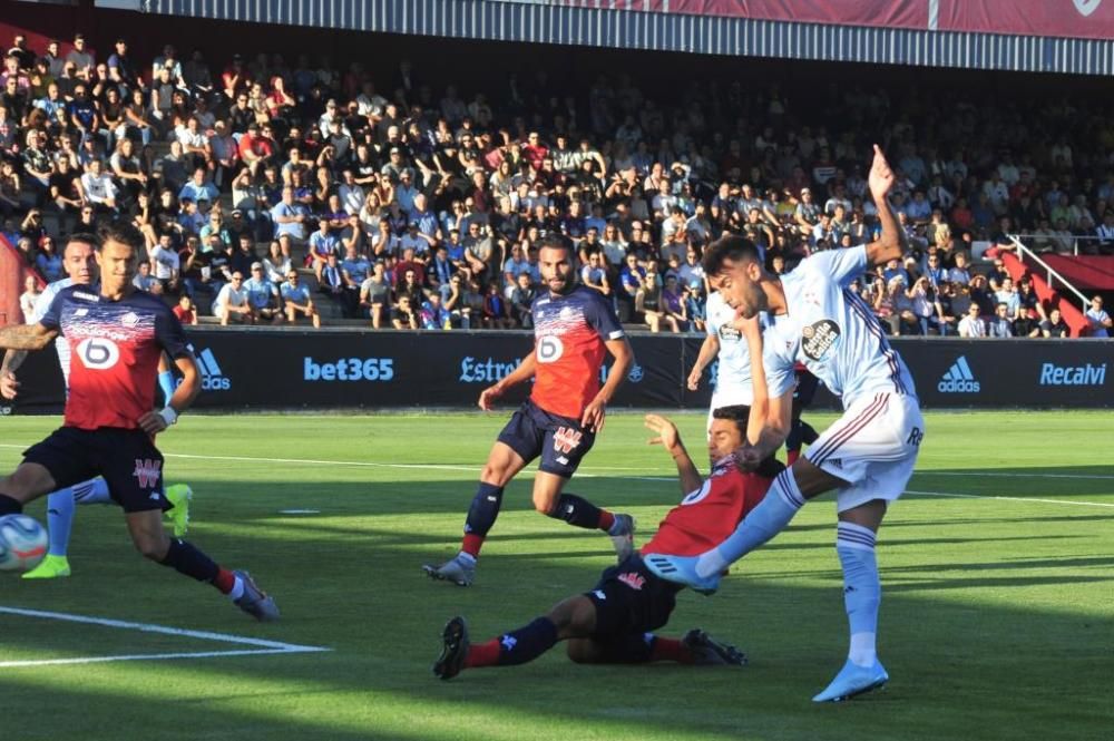 El Celta bate al Lille por la mínima en A Lomba