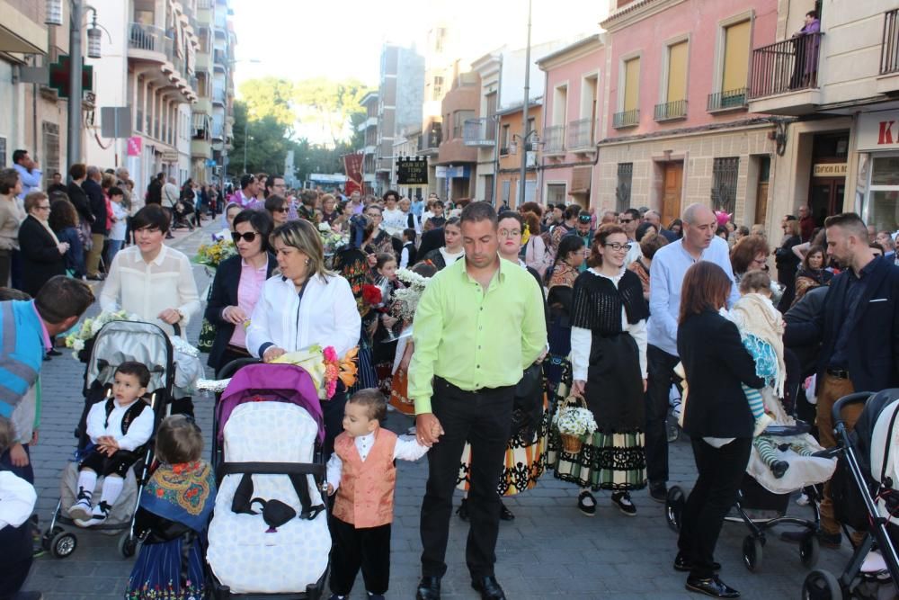 Ofrenda de flores en Jumilla