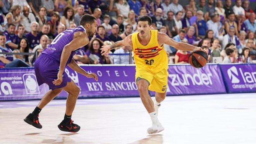 El Barça se salva en la prórroga en la pista del recién ascendido Palencia