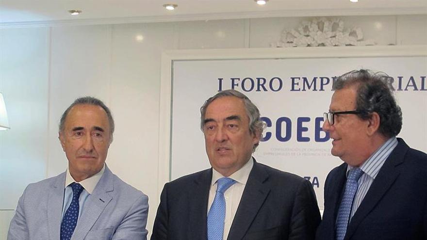 El presidente de la CEOE afirma en Badajoz que España necesita seguir con las reformas