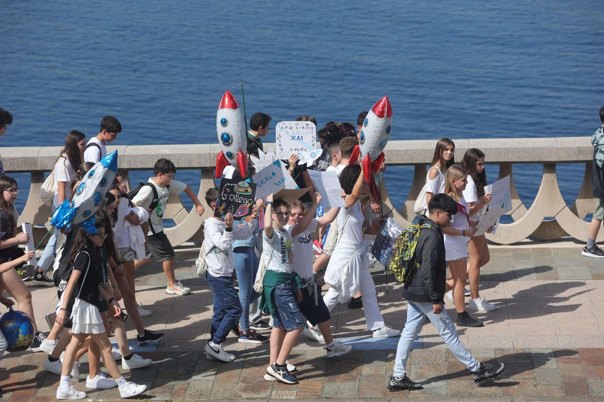 Correlingua 2024 congrega un milleiro de alumnos de colexios da Coruña e comarca