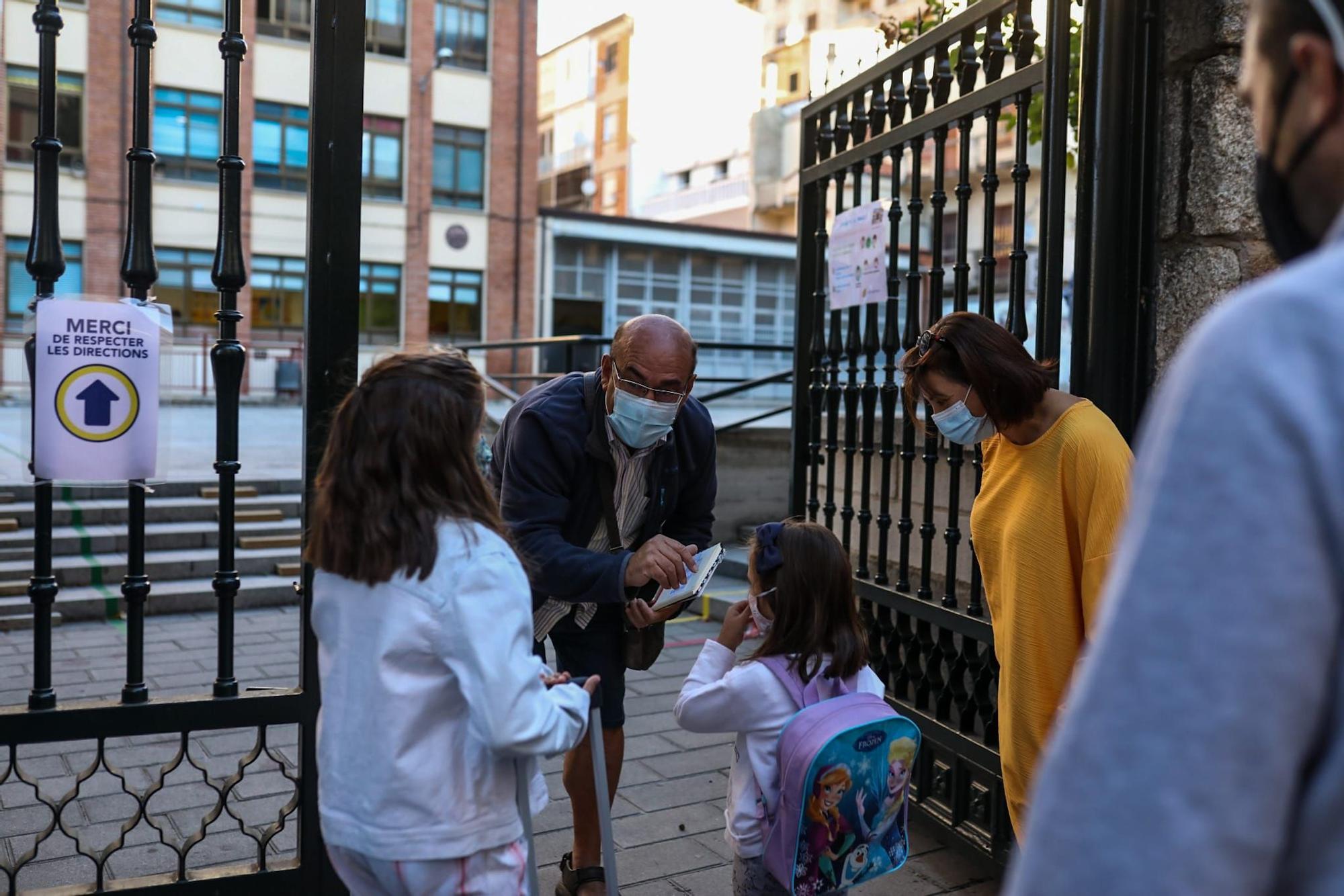 GALERÍA | La vuelta al cole en Zamora en el año del coronavirus, en imágenes