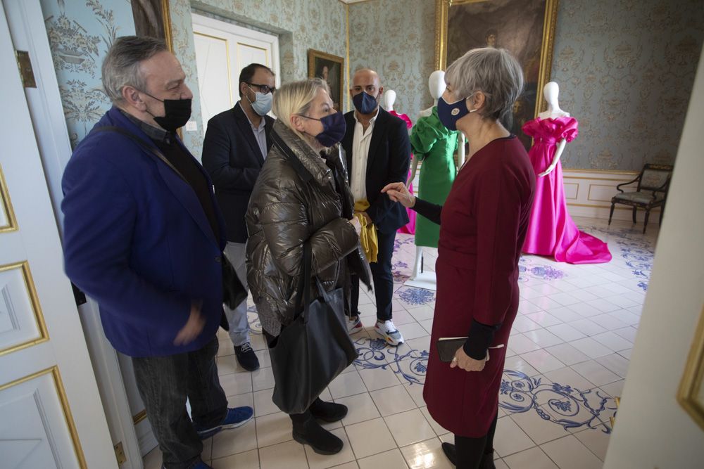 Inauguración de la exposición "La moda y su significado", en el Palacio del Cervelló.