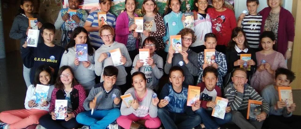 Alumnes de 5è del CEIP Cas Capiscol.