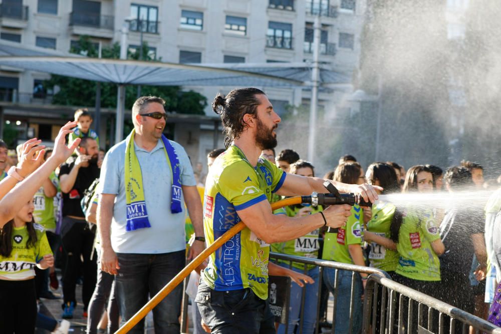 Zamora celebra el ascenso del MMT Seguros