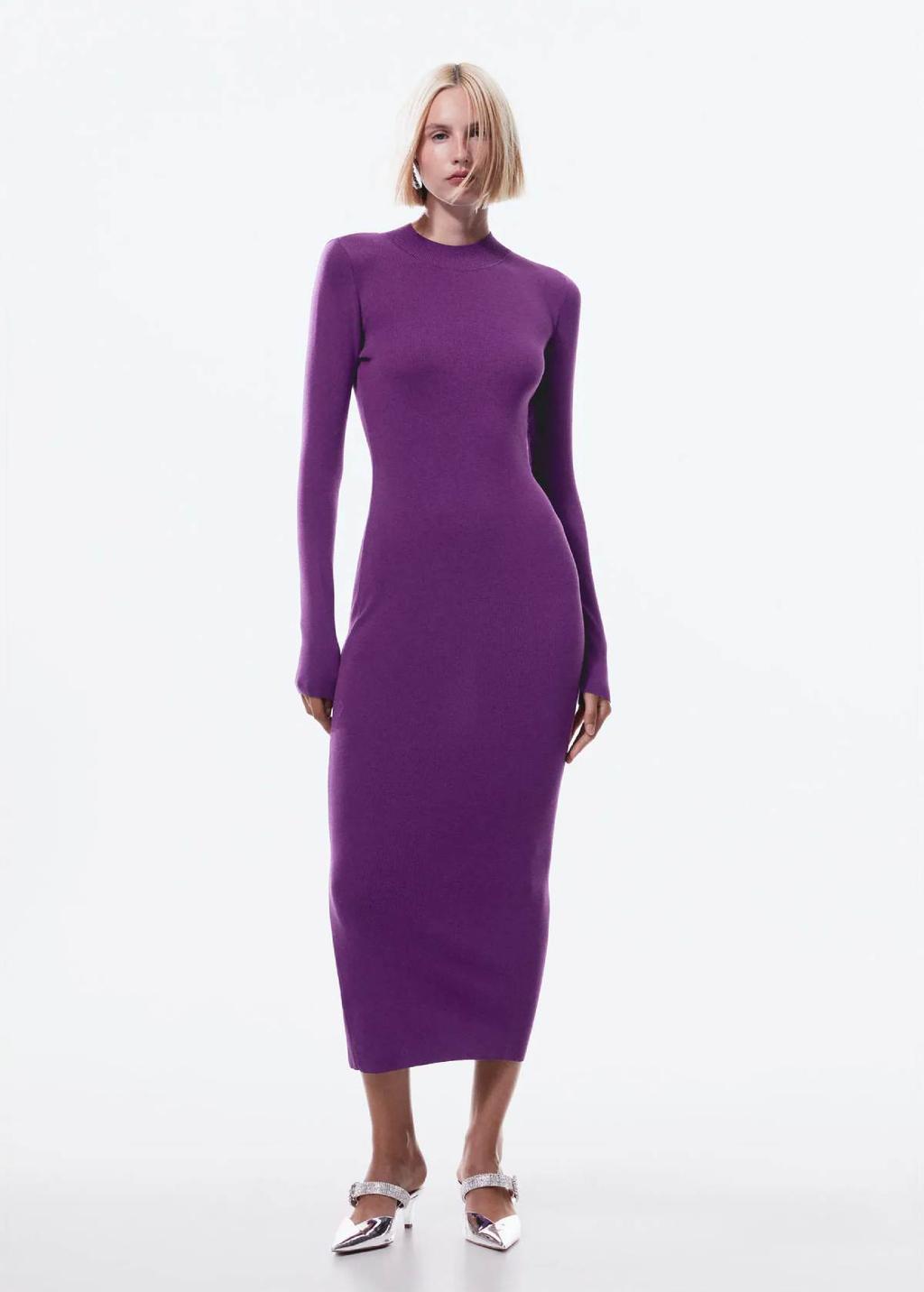 Vestidos Fiesta Rebajas De Violeta Mango Vestido Morado Mango Outlet Vestidos Fiesta Vestidos Violeta Mango 2020  Invitada Vestido