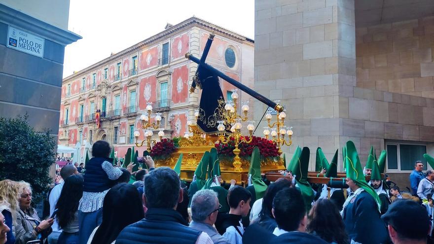 Procesión de Domingo de Ramos en Murcia.