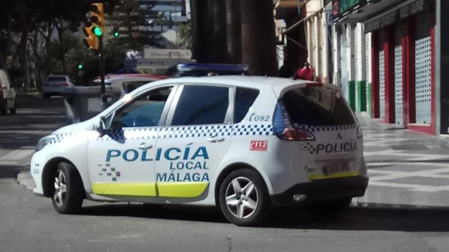 Policía Local de Málaga en una imagen de archivo.