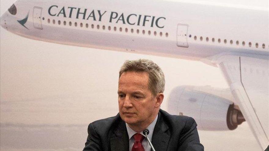 Dimite el consejero delegado de Cathay Pacific por las protestas en Hong Kong