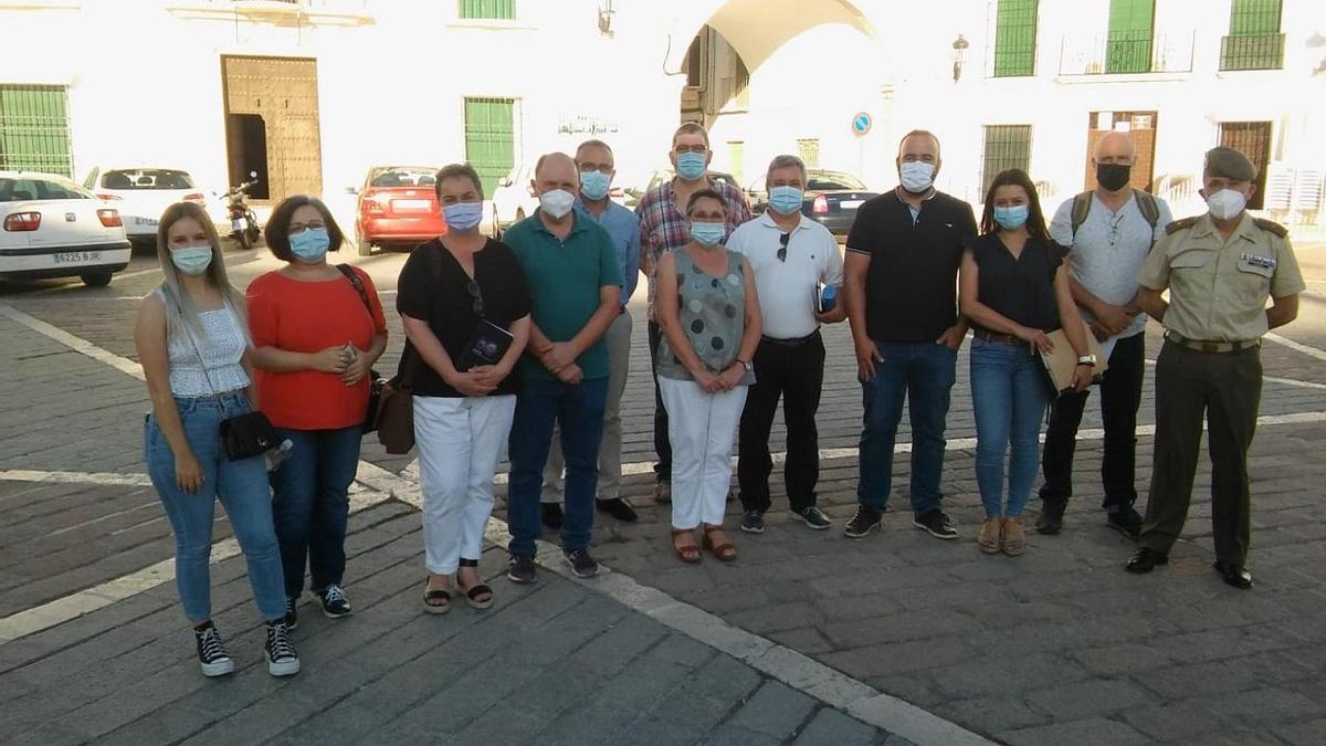 Participantes en la primera reunión de la Cátedra Ana María de Soto y Alhama en Aguilar.