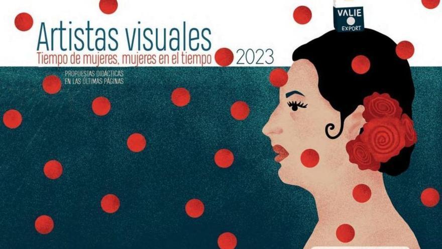 El calendario de la mujer 2023  de STEC-IC se rinde a las artistas visuales