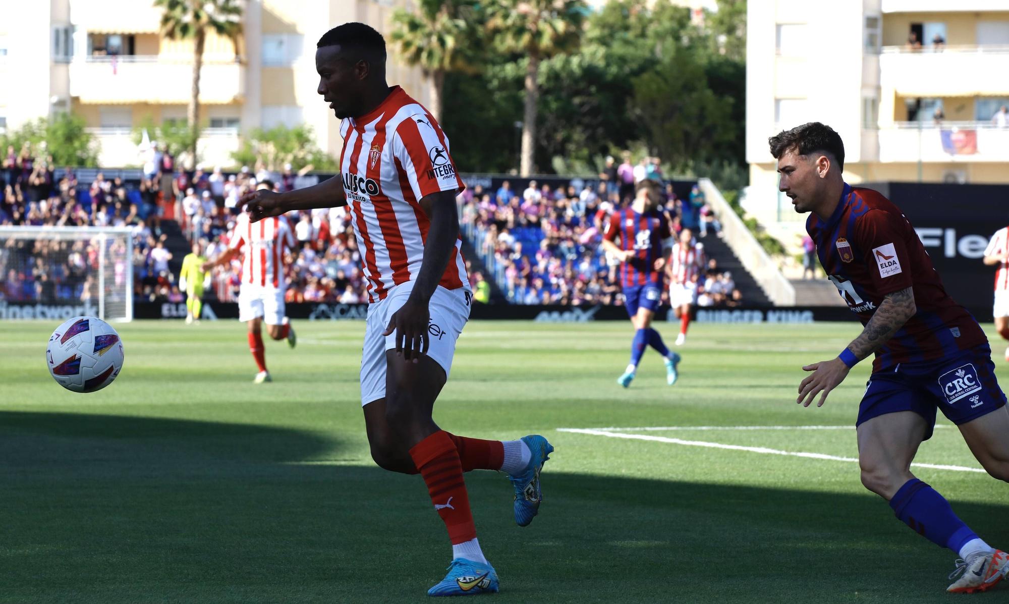 EN IMÁGENES: Así fue el partido entre el Eldense y el Sporting