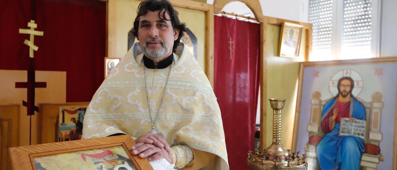 El sacerdote ortodoxo ruso en Córdoba Alexander Dolgov.
