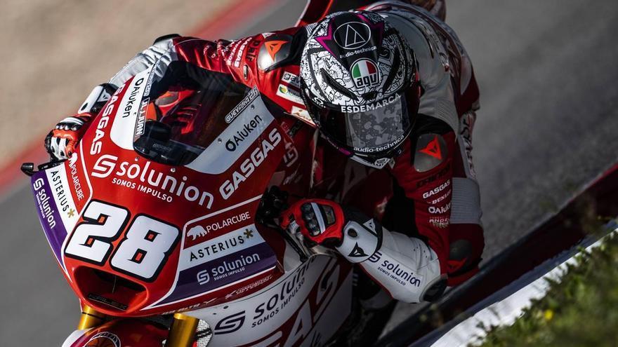 El campeón del mundo Izan Guevara será baja las dos primeras carreras de Moto2
